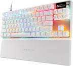 SteelSeries Apex Pro TKL Gen 3 White OmniPoint 3.0 Switches — Adjustable by SteelSeries