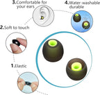 Earbud Tips Ear Bud Tips Soft Anti Slip Washable and Reusable Silicone - Image 5