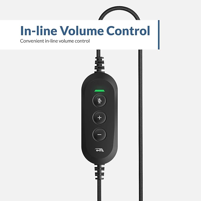 Cyber Acoustics USB Stereo Headset – Durable, and Clear Communication in - Image 5