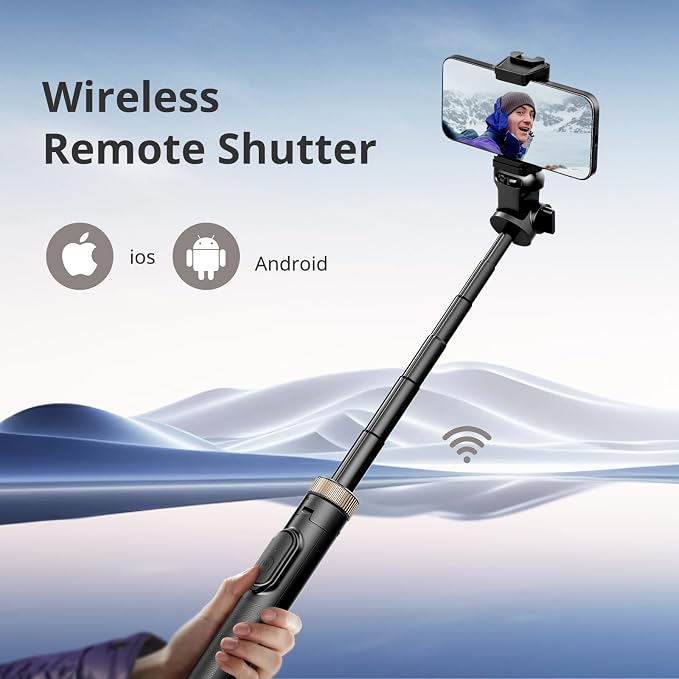 Sensyne 72" Extendable Tripod for iPhone & Selfie Stick - Image 2