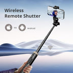Sensyne 72" Extendable Tripod for iPhone & Selfie Stick - Image 2