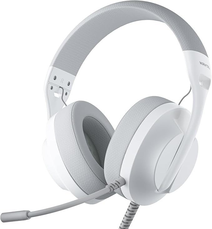 S30 Gaming Headset with Microphone, 198g Lightweight Design, Wired Gaming by WIRWTRU