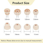 Silicone Replacement Earbud Tips Ear Tips Compatible - Image 2