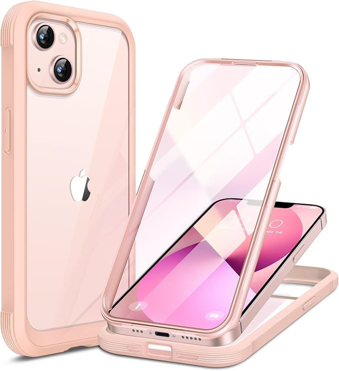 Miracase Compatible with iPhone 13 case 6.1 inch, with Built-in 9H Tempered - Image 4