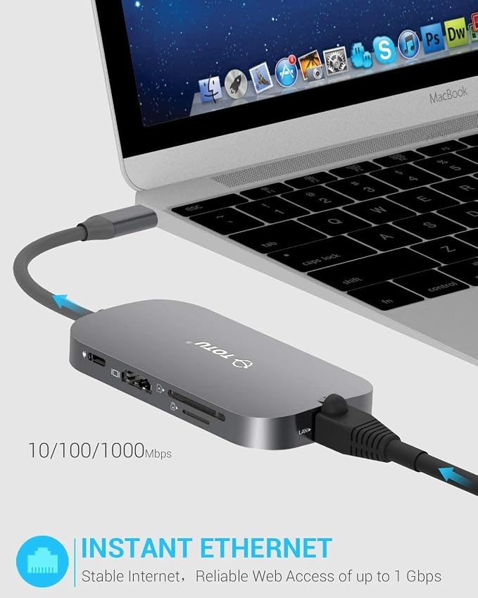 USB C Hub, 9-in-1 Type C Hub - Image 6