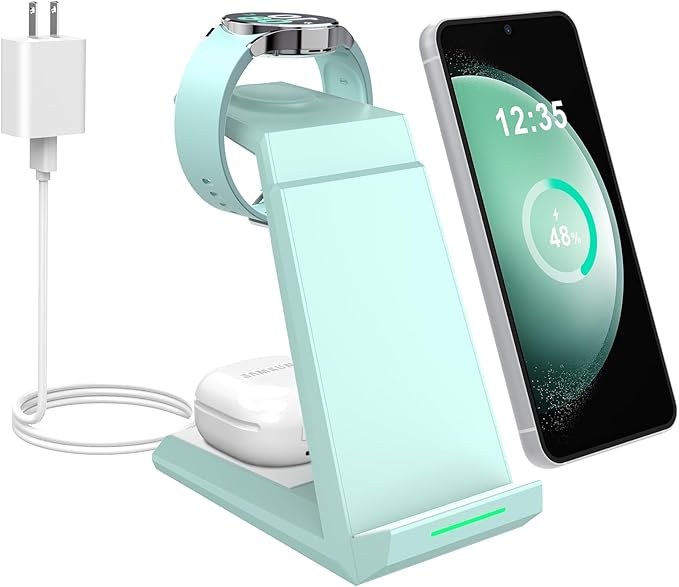 Wireless Charger for Samsung Charging Station by NANAMI