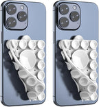 ZYCCER Double Sided Silicone Suction Phone Holder Mount, Compatible by ZYCCER