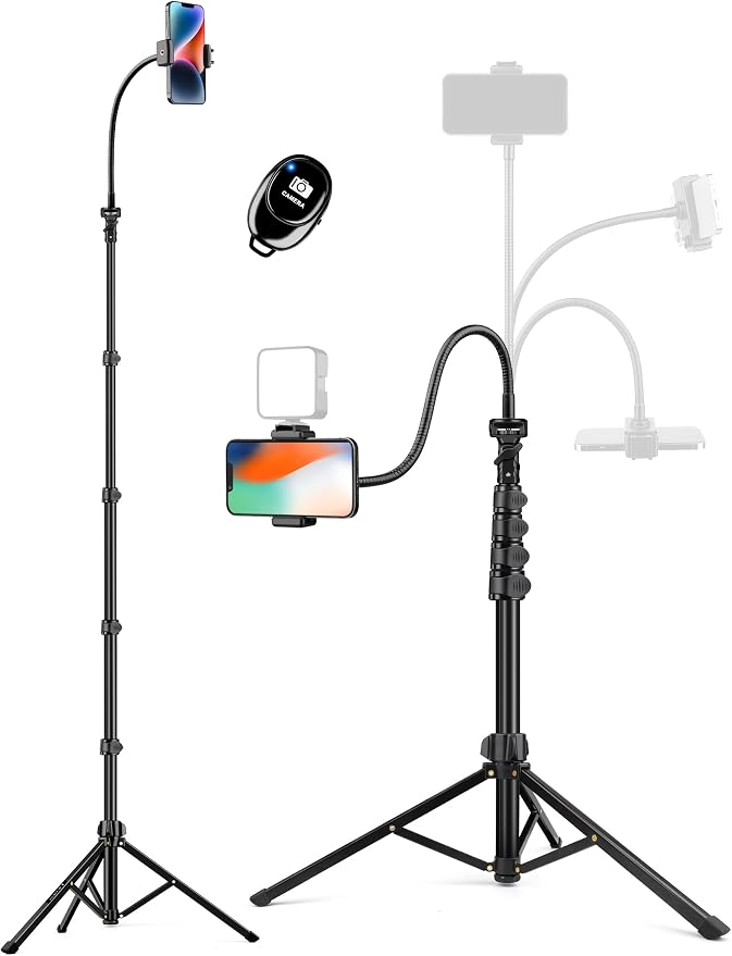 Phone Tripod Stand, Portable Phone Stand by Victiv