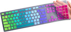 Keyboard Cover for Dell KM636 KB216 KB216t KB216d KB216p Wired & Wireless by MUBUY