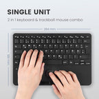 Perixx PERIBOARD-526 US, Wired Mini USB Keyboard - Image 5