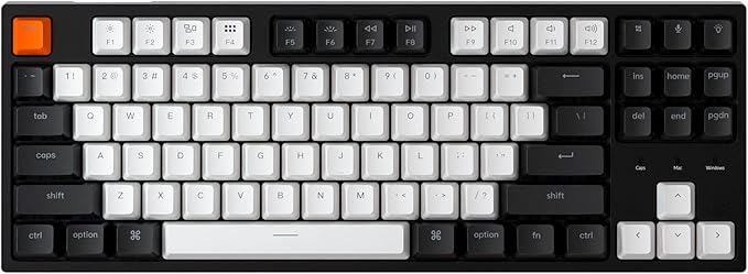 Keychron C1 Wired Mechanical Keyboard TKL, RGB Backlit by Keychron