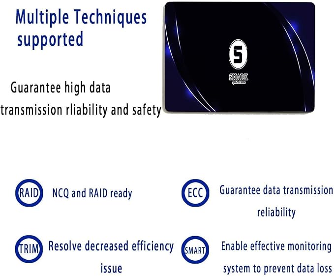 Dogfish Shark SSD 2.5 SATA III 64GB High Performance Internal Solid State Drive - Image 7