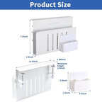 LUKETURE Laptop Holder, Steel Desk Side Storage, No Drill Standing Desk - Image 2