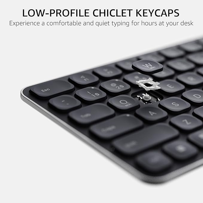Rapoo 9560M Wireless Keyboard and Mouse Combo, Blade-Series E9550L 110-Key - Image 4
