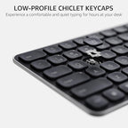 Rapoo 9560M Wireless Keyboard and Mouse Combo, Blade-Series E9550L 110-Key - Image 4