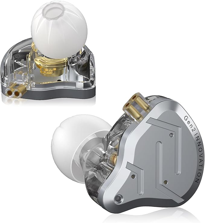 KZ ZSN Pro 2 in-Ear Monitors Headphones Metal Earphones 1BA+1DD Hybrid - Image 7