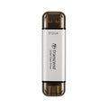 Transcend 512GB USB C External SSD, USB 3.2 Gen 2 Flash Drive, 2-in-1 Memory by Transcend
