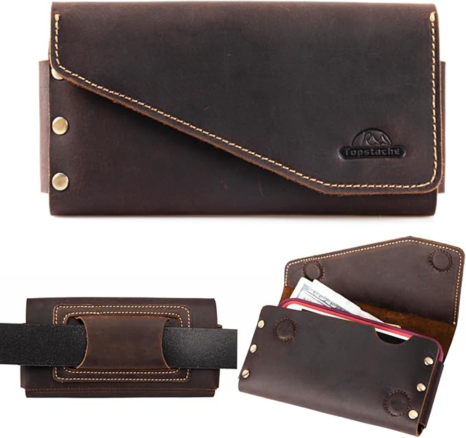 topstache Leather Phone Holster by Topstache