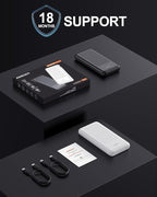 2-Pack 10000mAh Power Bank Fast Charging, 22.5W Compact USB C Portable Charger - Image 9