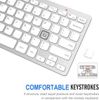 Arteck 2.4G Wireless Keyboard Ultra Slim and Compact Keyboard - Image 3