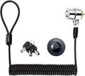 8Feet 3keys Security Retractable Cable Lock Portable Keyed Laptop Lock by LORADAR