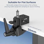 SMALLRIG Super Clamp Kit, Heavy Duty Max Load 33lb /15kg, - Image 3