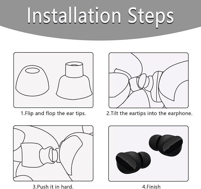 Replacement Silicone Ear Tips for Beats Fit Pro/Studio Buds/Studio Buds+ - Image 5