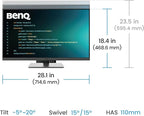 BenQ RD320U 32” 4K 3840x2160 Programming Monitor - Image 4