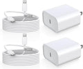 Matsusho iPhone Charger Fast Charging 10 FT, 2 Pack 20W USB C Wall Charger Block by MatsushoUSBCCharger