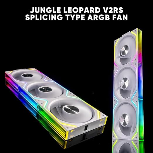 Jungle Leopard Interstellar V2 RS 120mm Case Fan Infinity Mirror Module - Image 8
