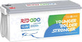 Redodo 12.8V 200AH Low Temp Cutoff LiFePO4 Battery by PrimeDayRedodoSaveup55