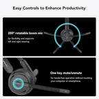 NUROUM HP31S Single Ear Wireless Headset - Image 5