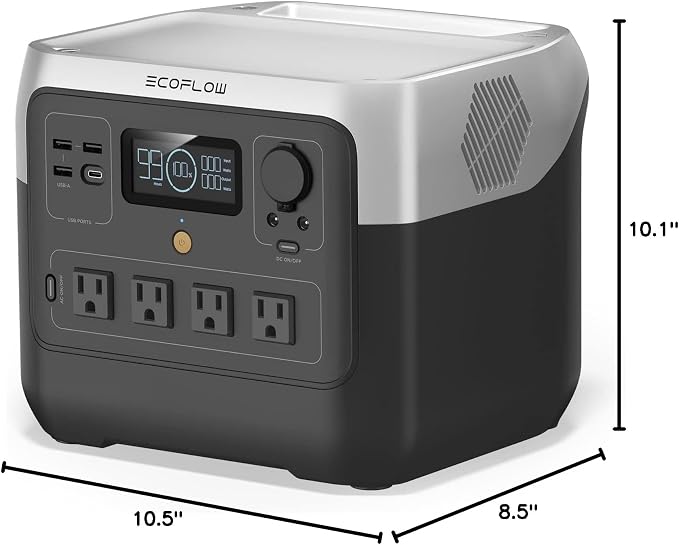 EF ECOFLOW Portable Power Station RIVER 2 Pro, 768Wh LiFePO4 Battery, 70 Min - Image 9