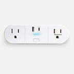 Emerson SmartVoice 4-in-1 Wall Plug, Voice Control Smart Outlet w/ 2 AC by Emerson