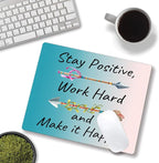 Mouse Pad, Premium-Textured Mouse Mat, Non-Slip Rubber Base Mousepad - Image 4