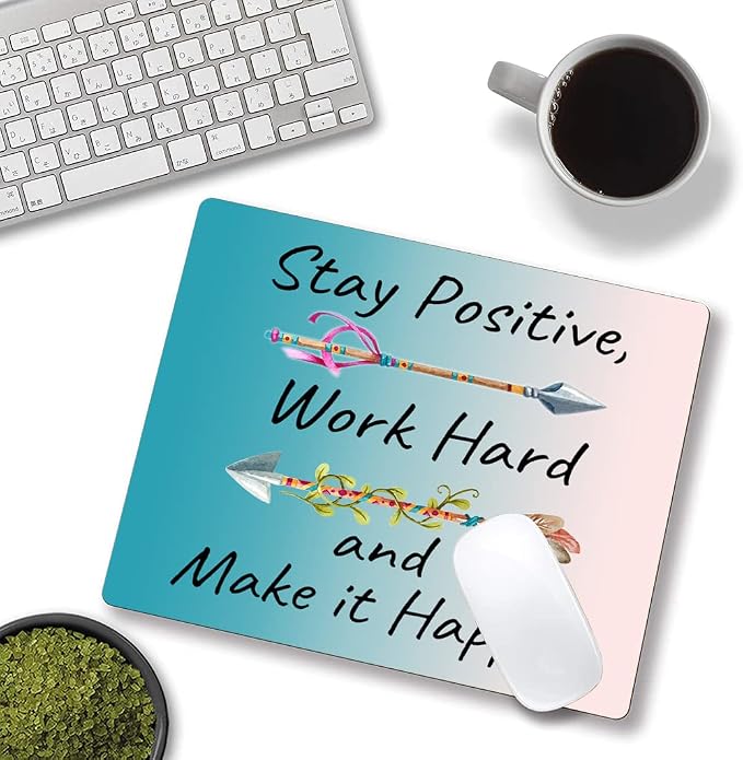 Mouse Pad, Premium-Textured Mouse Mat, Non-Slip Rubber Base Mousepad - Image 4
