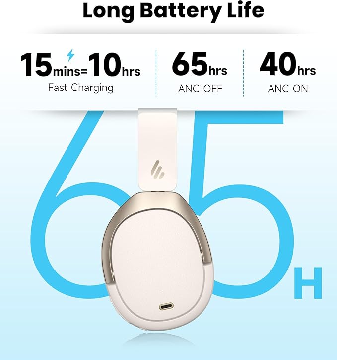 Edifier W80 Over Ear Headphones - Image 8
