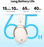 Edifier W80 Over Ear Headphones - Image 8