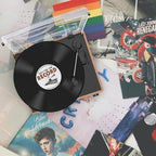Retro Record Player for Vinyl - Image 7