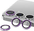 for Samsung Galaxy S24 FE Camera Lens Protector, Individual Metal Ring Tempered - Image 2