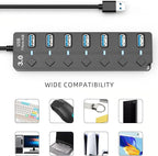 Eanetf USB 3.0 Hub, 7-Port - Image 7