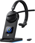 Wireless Headset with Mic for Work, Wireless Headset with Microphone, Smart by DYTOLEWirelessHeadset