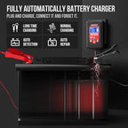 2-Pack Smart Fully Automatic 6V 12V Battery Charger Maintainer - Image 4
