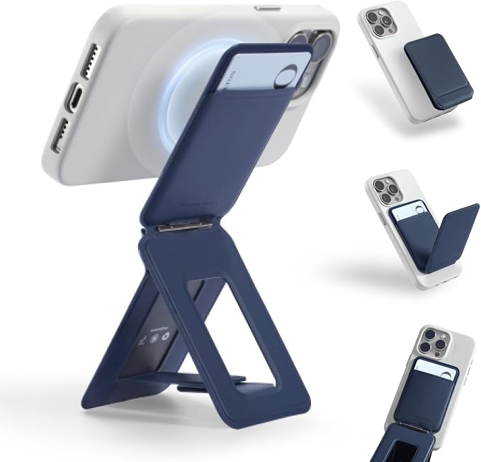 MOFT Phone Tripod Wallet, 3 in 1 Phone Stand, NFC-Supported Magnetic Phone by MOFT