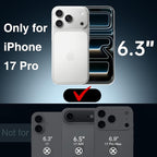 GIN FOXI Battery Case for iPhone 17 Pro, Charging Case Charger 8500mAh - Image 2
