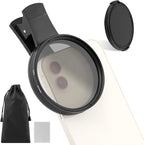 67MM Clip-on CPL Lens Filter for All Smartphones, Universal Phone Camera Clip by Unknown