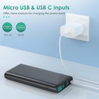 Portable Charger 38800mAh, LCD Display Power Bank, 5 USB Outputs Battery Pack - Image 6