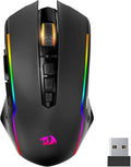 Redragon Gaming Mouse, Wireless Mouse Gaming by REDRAGON