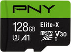 PNY 128GB Elite-X Class 10 U3 V30 microSDXC Flash Memory Card - Image 8