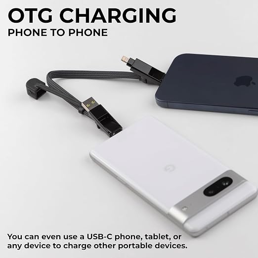 Rolling Square inCharge XL 6-in-1 Multi Charging Cable, Portable USB and USB-C - Image 6